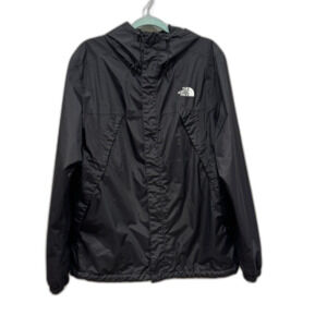 North Face Rain Jacket DryVENT Outer Layer Coat Black Windbreaker Mens Large
